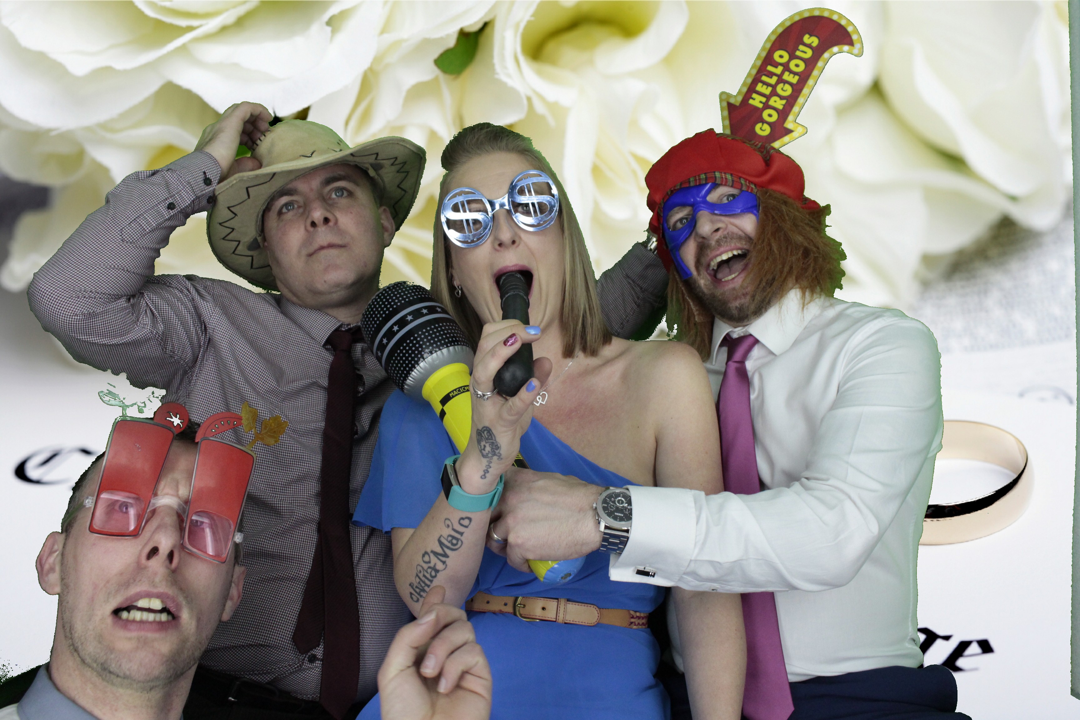 Nikki Carr's Wedding | View more photos from the event at gallery.myphotoboothexperience.co.uk/u/MyPhotoBoothExperienceLtd/Nikki-Carrs-Wedding